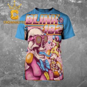 Blink-182 At Capital One Arena Washington DC 2024 One More Time Tour On July 27th All Over Print Shirt All Over Print Shirt