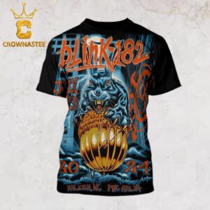 Blink-182 At PNC Arena In Raleigh North Carolina One More Time Tour 2024 On July 30th All Over Print Shirt