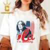 Comma La Kamala Harris For President 2024 America Flag Essential T-Shirt