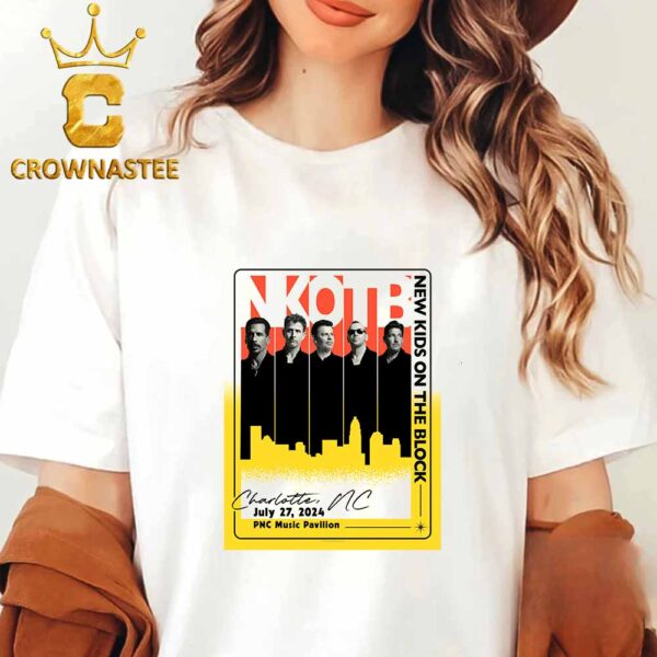 New Kids On The Block Charlotte Event Magic Summer Tour 2024 On July 27th Classic T-Shirt