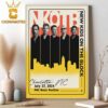 New Kids On The Block Raleigh Event Magic Summer Tour 2024 On July 28th Home Decor Poster Canvas