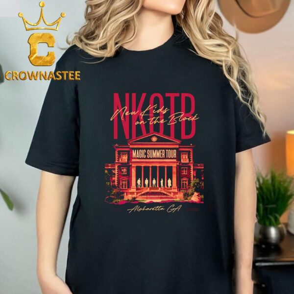 New Kids On The Block Magic Summer Tour 2024 Alpharetta Event Classic T-Shirt