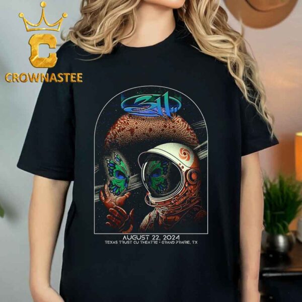 311 In Grand Prairie Texas 2024 At Trust Cu Theatre On August 22 Classic T-Shirt