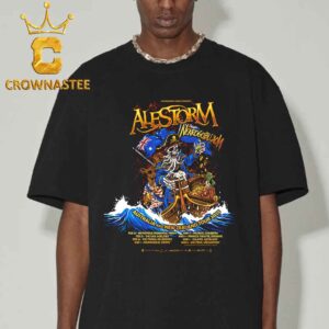 Alestorm Australian And New Zealand Tour 2025 From February 25th To March 8th Classic T-Shirt