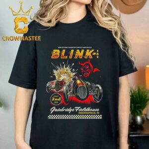 Blink-182 At Gainbridge Fieldhouse Indianapolis Indiana 2024 One More Time Tour On August 2nd Classic T-Shirt