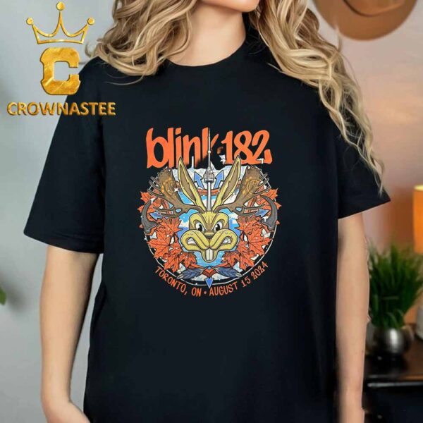 Blink-182 At Rogers Centre In Toronto ON Canada One More Time 2024 Tour On August 15th Classic T-Shirt