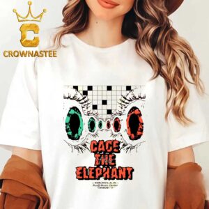 Cage The Elephant In Noblesville Indiana At Ruoff Music Center 2024 Tour On August 7th Classic T-Shirt