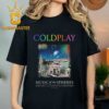 Coldplay In Munich Germany 2024 Music Of The Spheres Tour From August 15th To 18th Tour Date Two Sided T-Shirt