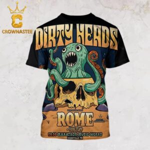 Dirty Heads At Marathon Music Works Nashville 2024 On August 8th All Over Print Shirt