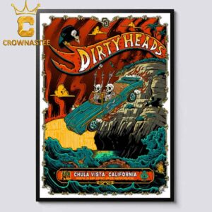 Dirty Heads Chula Vista California North Island Credit Union Amphitheatre On August 24 2024 Home Decor Poster Canvas