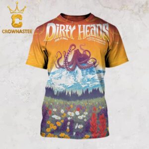 Dirty Heads In Auburn Washington At White River Amphitheatre 2024 On August 17th All Over Print Shirt