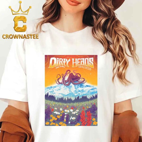 Dirty Heads In Auburn Washington At White River Amphitheatre 2024 On August 17th Classic T-Shirt