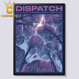 Dispatch At Tanglewood Lenox Massachusetts 2024 On August 31 Home Decor Poster Canvas