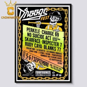 Droogs Fest In Montreal Quebec 2024 From September 5th To 7th Home Decor Poster Canvas