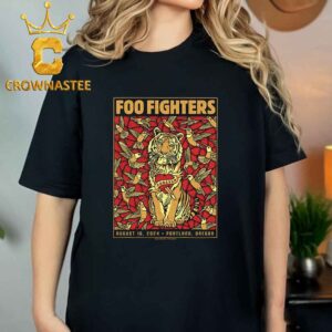 Foo Fighters At Providence Park In Portland Oregon 2024 Everything Or Nothing At All Tour On August 16th Classic T-Shirt