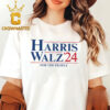 Harris Walz 2024 When They Go Weird We Go Walz Classic T-Shirt