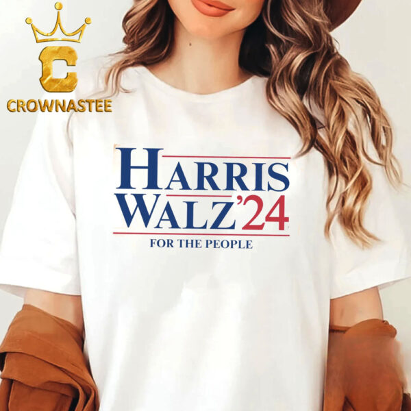 Harris Walz 24 For The People CLassic T-Shirt