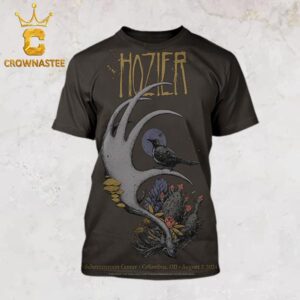 Hozier Columbus Show At Schottenstein Center On August 7th 2024 All Over Print Shirt