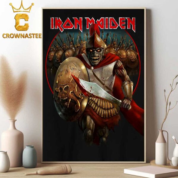 Iron Maiden The Future Past 2024 Tour Alexander The Great Home Decor Poster Canvas