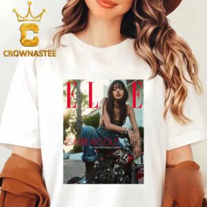 Lisa Blackpink On The Cover Of ELLE Magazine September 2024 Issue Lisa Breaks Out Classic T-Shirt