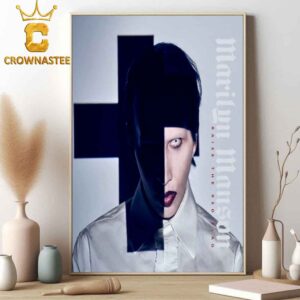 Marilyn Manson Raise The Red Flag New Album Cover Home Decor Poster Canvas