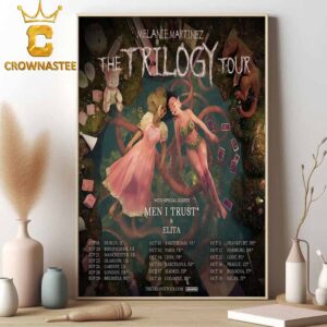 Melanie Martinez The Trilogy Tour 2024 On September And October EU UK Tour Date Schedule Home Decor Poster Canvas