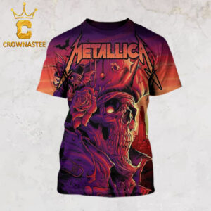 Metallica At Gillette Stadium Foxborough MA 2024 M72 World Tour On August 2nd T-Shirt