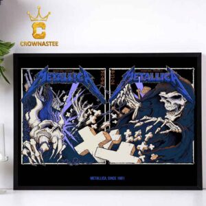 Metallica At Soldier Field Chicago IL 2024 On August 9th And 11th M72 World Tour North America Home Decor Poster Canvas