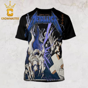 Metallica At Soldier Field Chicago Illinios 2024 Day 1 M72 World Tour On August 9th All Over Print Shirt