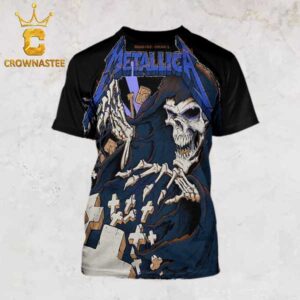 Metallica At Soldier Field Chicago Illinios 2024 Day 2 M72 World Tour On August 11th All Over Print Shirt