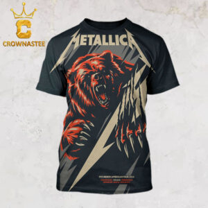 Metallica At Soldier Field Chicago Illinios 2024 M72 World Tour On August 9th All Over Print Shirt