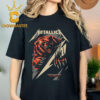 Metallica At Soldier Field Chicago Illinios 2024 M72 World Tour On August 9th Two Sided T-Shirt