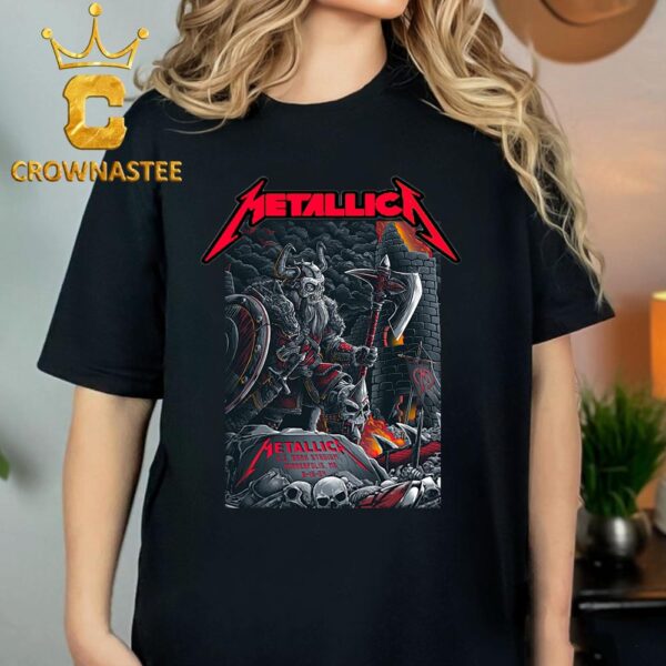 Metallica At US Bank Stadium Minneapolis MN Day 1 2024 M72 World Tour North America On August 16th Classic T-Shirt