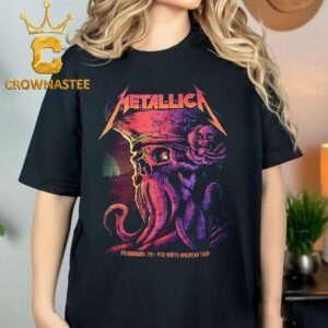 Metallica Foxborough MA Day 2 At Gillette Stadium 2024 M72 World Tour On August 4th Classic T-Shirt