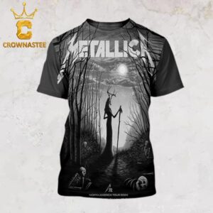 Metallica In Edmonton Alberta Canada 2024 At Commonwealth Stadium On August 23 25 M72 World Tour All Over Print T Shirt