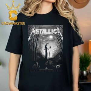 Metallica In Edmonton Alberta Canada 2024 At Commonwealth Stadium On August 23 25 M72 World Tour Classic T-Shirt