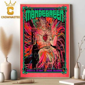 Mondegreen Dover Delaware 2024 From August 15th To 18th Home Decor Poster Canvas