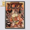 NOFX The Fillmore Detroit MI 2024 On August 21 With Get Dead And Crazy And The Brains Home Decor Poster Canvas