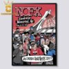 NOFX In Montreal Quebec 2024 Parc Olympique On August 24 25 Final Tour Home Decor Poster Canvas