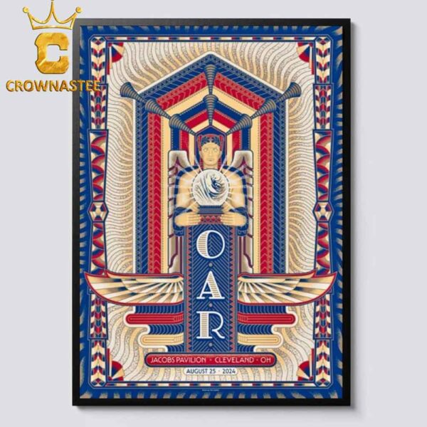 OAR Jacobs Pavilion Cleveland Ohio On August 25 2024 Home Decor Poster Canvas