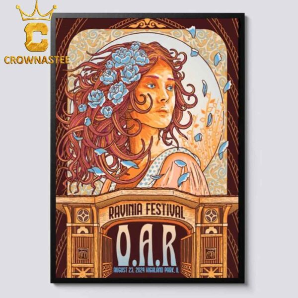 OAR Ravinia Festival Highland Park IL On August 23rd 2024 Home Decor Poster Canvas