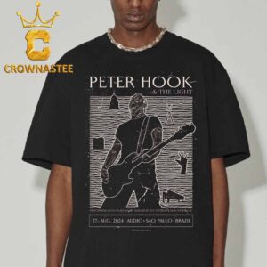 Peter Hook And The Light At Audio Sao Paulo Brazil 2024 On August 27th Classic T-Shirt