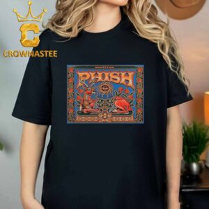 Phish The Bethel Woods Center For The Arts New York 2024 From August 9 To 11 Classic T-Shirt