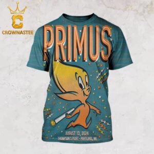 Primus At Thompson’s Point Portland ME 2024 On August 13th All Over Print Shirt