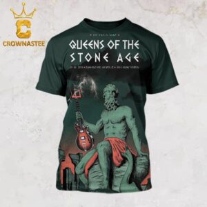 Queens Of The Stone Age At AMA Music Festival In Bassano del Grappa Italy 2024 All Over Print Tee Shirt