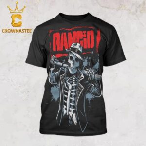 Rancid Bo Knows Skele Tim NA Tour 2024 All Over Print T-Shirt