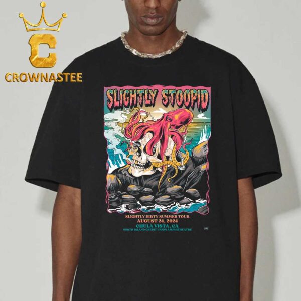 Slightly Stoopid At North Island Credit Union Amphitheatre In Chula Vista CA On August 24 2024 Classic T-Shirt