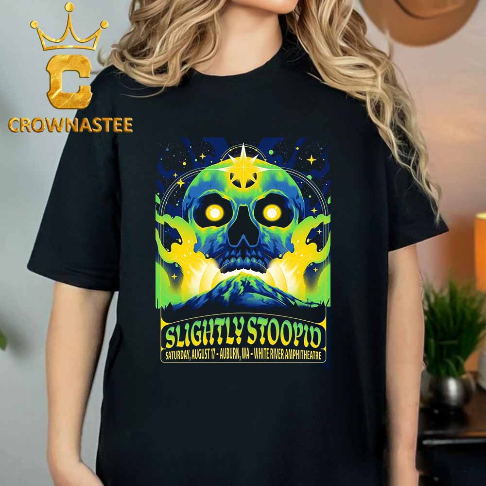 Slightly Stoopid Auburn Washington 2024 At White River Amphitheatre On August 17th Classic T-Shirt Slightly Stoopid Auburn Washington 2024 At White River Amphitheatre On August 17th Classic T-Shirt