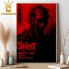 Slipknot New York NY 2024 Tour 25th Anniversary Here Come The Pain On August 12th Home Decor Poster Canvas