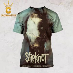 Slipknot At Xfinity Center Mansfield MA 2024 25th Anniversary Here Come The Pain Tour On August 15th All Over Print Shirt